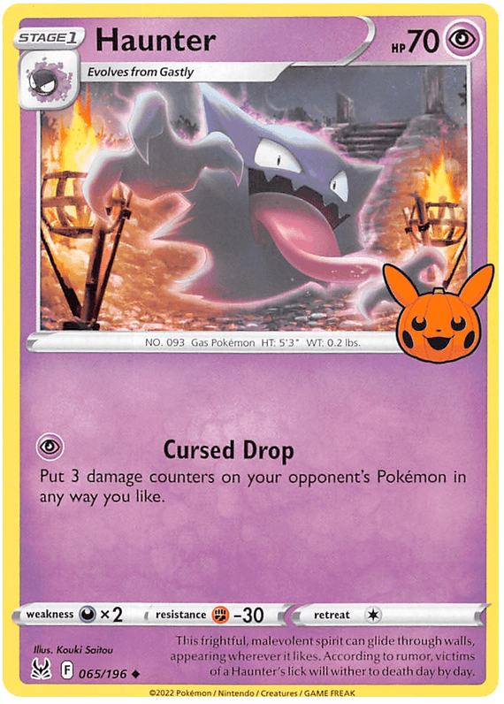 Haunter (065/196) [Trick or Trade 2023] (Online Only)