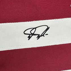 Framed Facsimile Autographed Darren Daulton 35x39 Philadelphia Maroon Reprint Laser Auto Baseball Jersey (ONLINE ORDER ONLY)