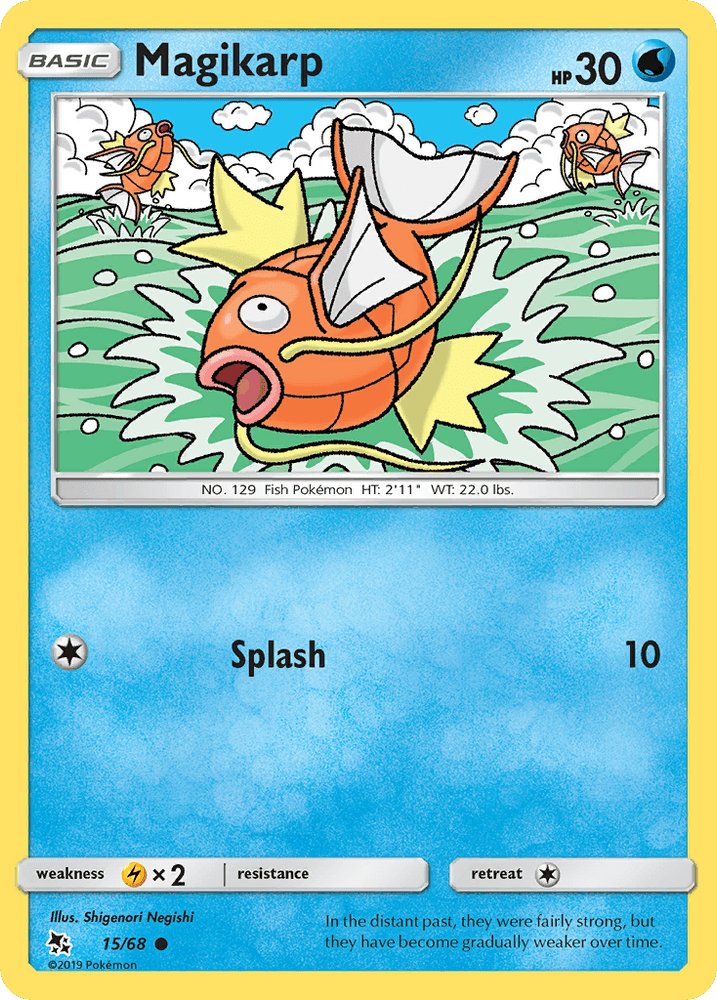 Magikarp (15/68) [Sun & Moon: Hidden Fates] (Online Only)