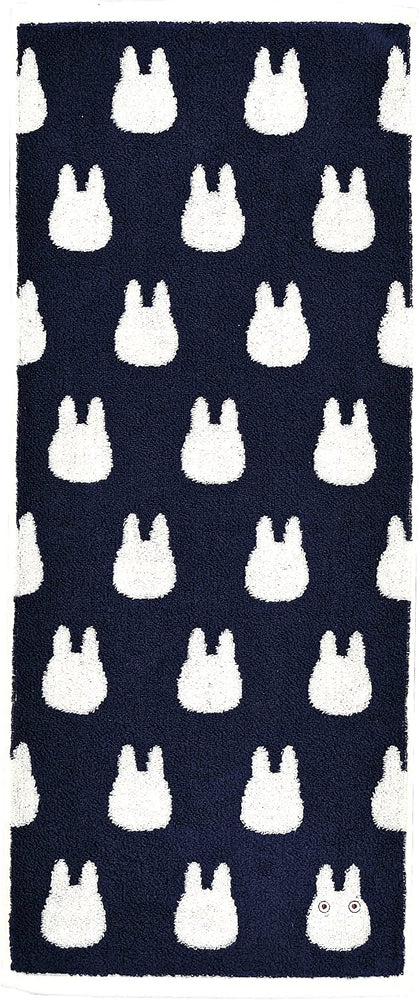 Studio Ghibli Silhouette Series (Face Towel) My Neighbor Totoro Marushin Silhouette Towel Series Blue (ONLINE ORDER ONLY)