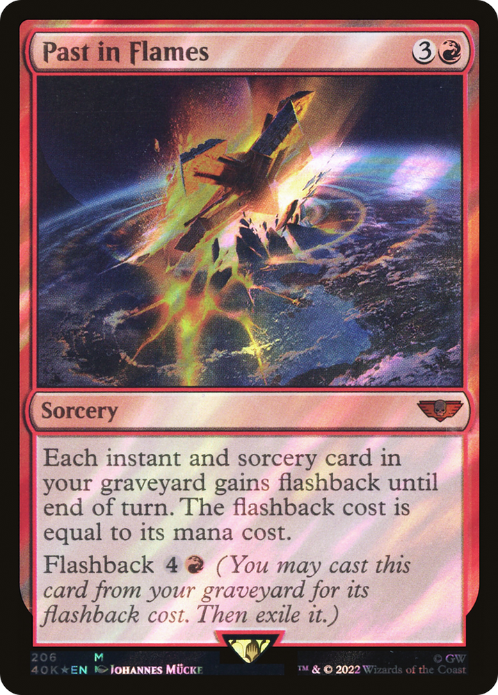 Past in Flames (Rainbow Foil) [Secret Lair Drop Series]
