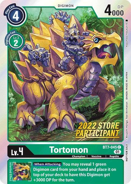 Tortomon [BT7-045] (2022 Store Participant) [Next Adventure Promos] (ONLINE ORDER ONLY)