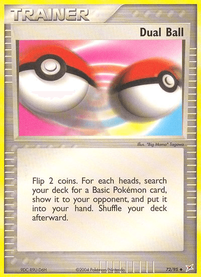 Dual Ball (72/95) [EX: Team Magma vs Team Aqua] (Online Only)