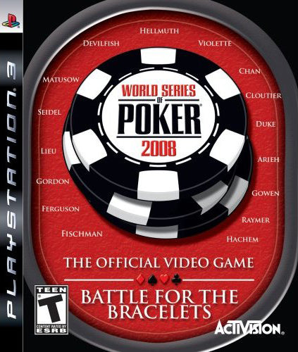 World Series of Poker 2008: Battle for the Bracelets (Playstation 3) (Online Only)