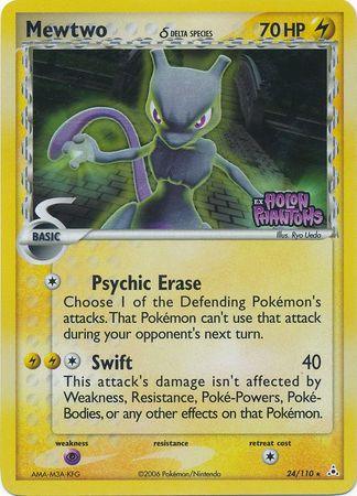 Mewtwo (24/110) (Delta Species) (Stamped) [EX: Holon Phantoms] (Online Only)