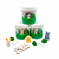 Puppy Party Mini Play Dough Favors for Kids Birthday (ONLINE ORDER ONLY)