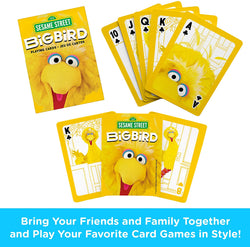 Aquarius Playing Cards: Sesame Street - Big Bird (ONLINE ORDER ONLY)