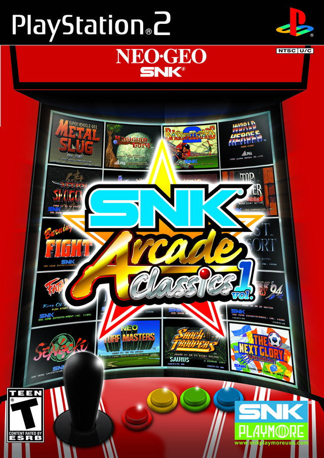 SNK Arcade Classics Volume 1 (Playstation 2) (Online Only)