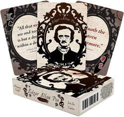 Aquarius Playing Cards: Edgar Allan Poe Quotes (ONLINE ORDER ONLY)