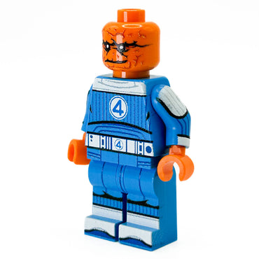 THE ROCK (FanPlastic 4) made using LEGO parts - B3 Customs (Online Order Only)