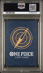 Graded 2024 One Piece OP07 JP Sanji #064 500 Years in the Future Trading Card Game PSA 10 Gem Mint