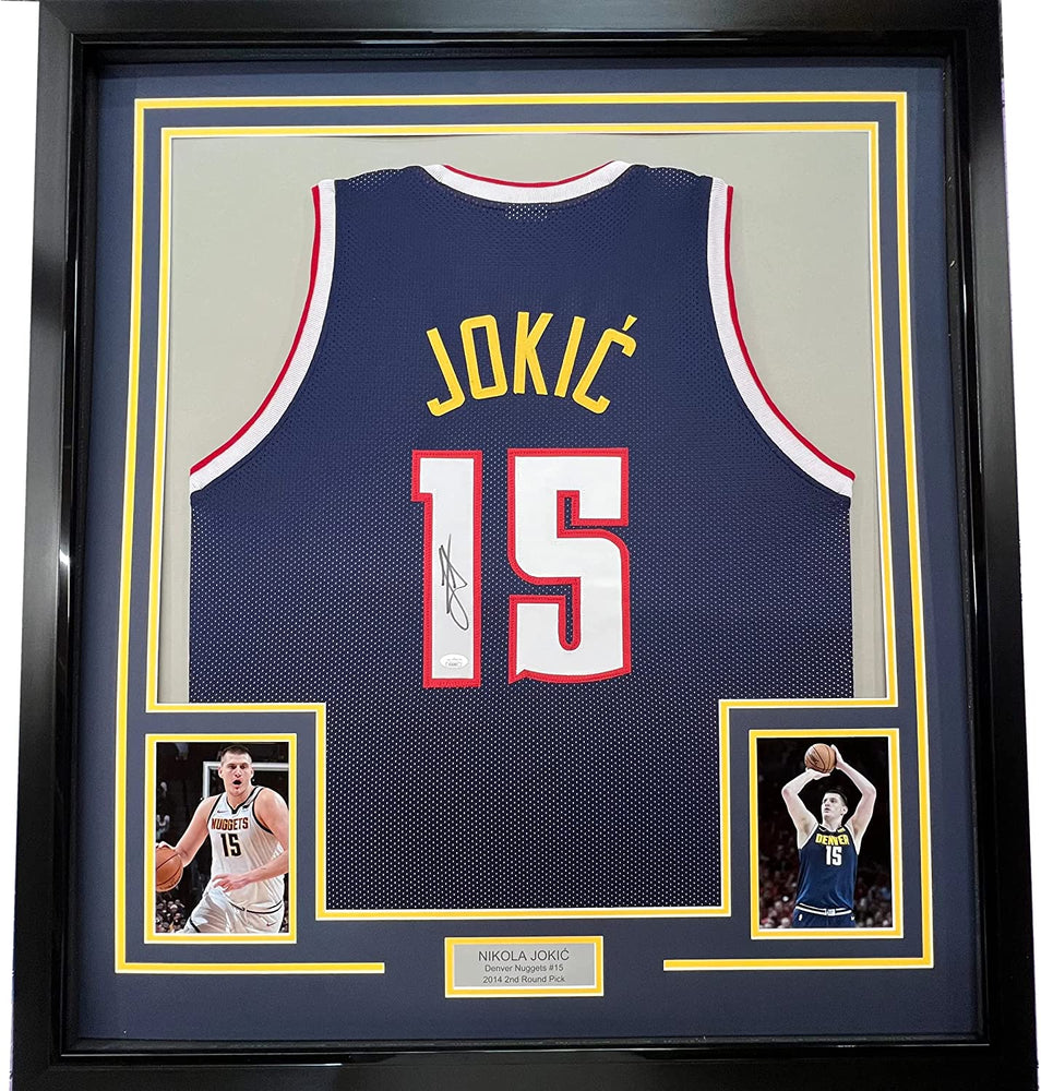 Framed Custom Frame Your Jersey 35x39 Professionally Framed & Matted Deluxe Framing with Photos Jersey Free Shipping (ONLINE ORDER ONLY)