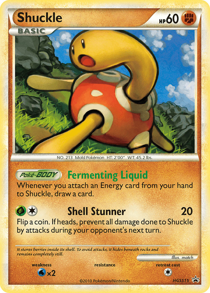Shuckle (HGSS15) [HeartGold & SoulSilver: Black Star Promos] (Online Only)