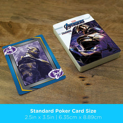 Aquarius Playing Cards: Marvel - Avengers Thanos (ONLINE ORDER ONLY)