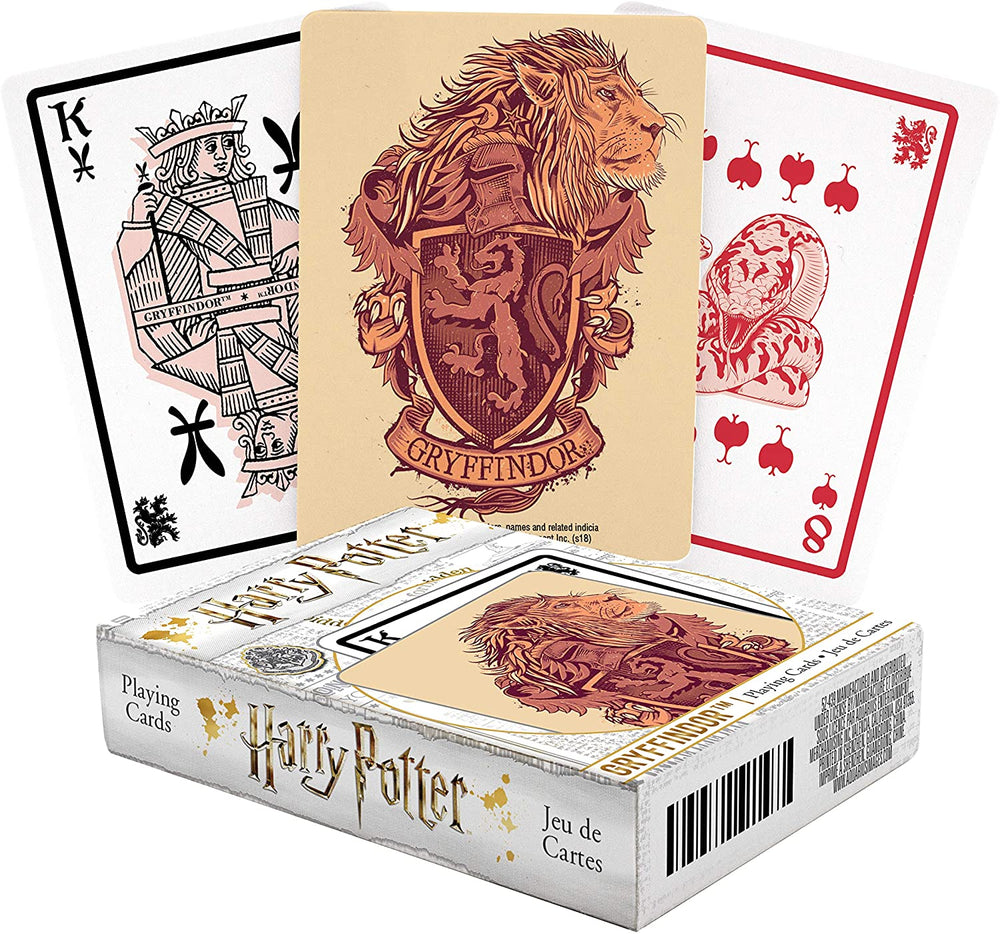 Aquarius Playing Cards: Harry Potter - Gryffindor (ONLINE ORDER ONLY)