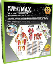Be Amazing! Toys Interactive Human Body Fully Poseable Anatomy Figure – 14” Tall (ONLINE ORDER ONLY)