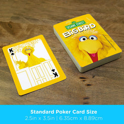Aquarius Playing Cards: Sesame Street - Big Bird (ONLINE ORDER ONLY)