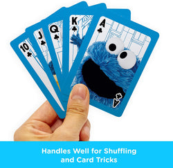 Aquarius Playing Cards: Sesame Street - Cookie Monster (ONLINE ORDER ONLY)