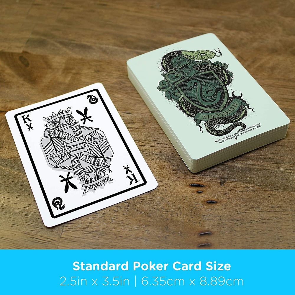 Aquarius Playing Cards: Harry Potter - Slytherin (ONLINE ORDER ONLY)