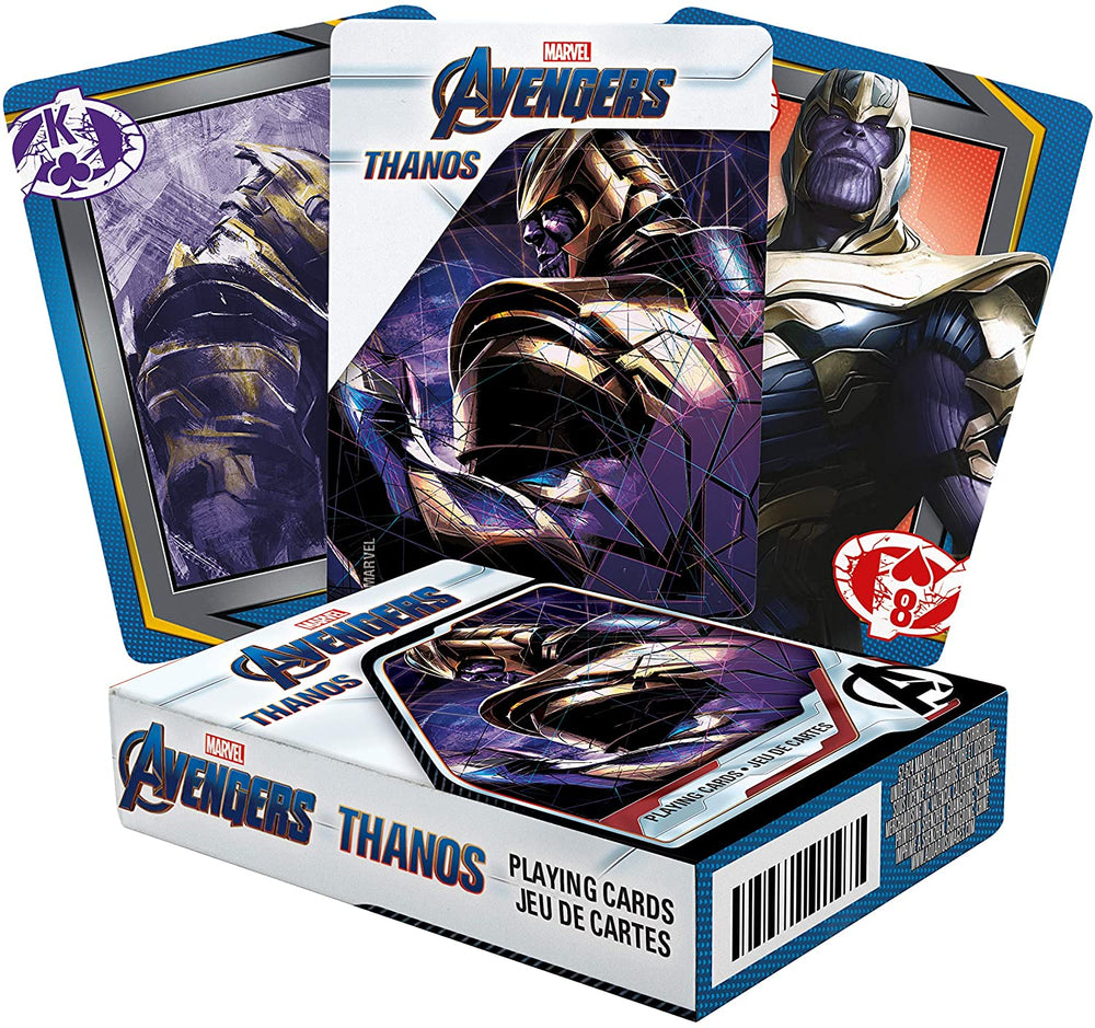 Aquarius Playing Cards: Marvel - Avengers Thanos (ONLINE ORDER ONLY)