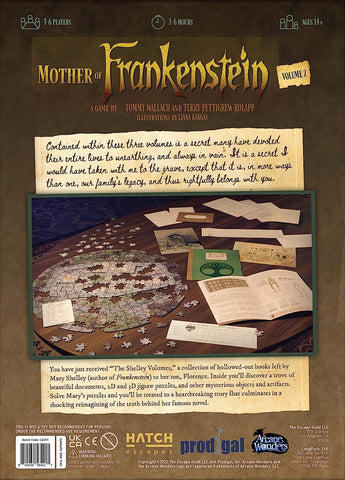 Mother of Frankenstein: Volume 2 (ONLINE ORDER ONLY)