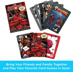 Aquarius Playing Cards: Marvel - Deadpool (ONLINE ORDER ONLY)