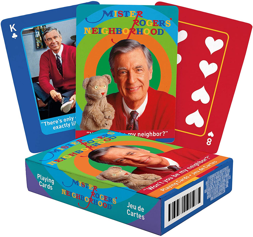 Aquarius Playing Cards: Mister Rogers (ONLINE ORDER ONLY)