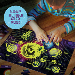 Glow in The Dark 100 Piece Galaxy Puzzle for Kids by Surreal Brands (ONLINE ORDER ONLY)
