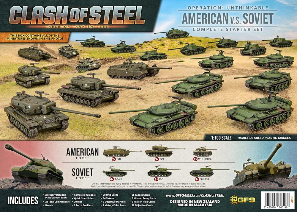 Clash of Steel - Operation: Unthinkable - American vs Soviet (ONLINE ORDER ONLY)