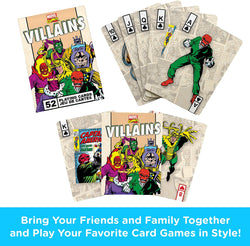 Aquarius Playing Cards: Marvel - Villians Retro (ONLINE ORDER ONLY)