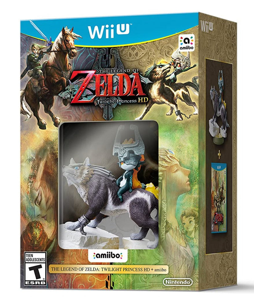 The Legend of Zelda: Twilight Princess HD + Wolf Link Amiibo (Nintendo WiiU) (ONLINE ORDER ONLY)