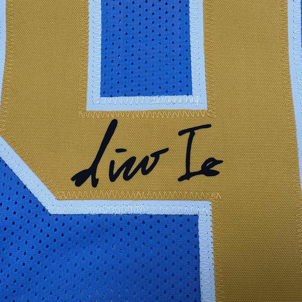Framed Facsimile Autographed Nico Iamaleava 35x39 UCLA Blue Reprint Laser Auto College Football Jersey (ONLINE ORDER ONLY)