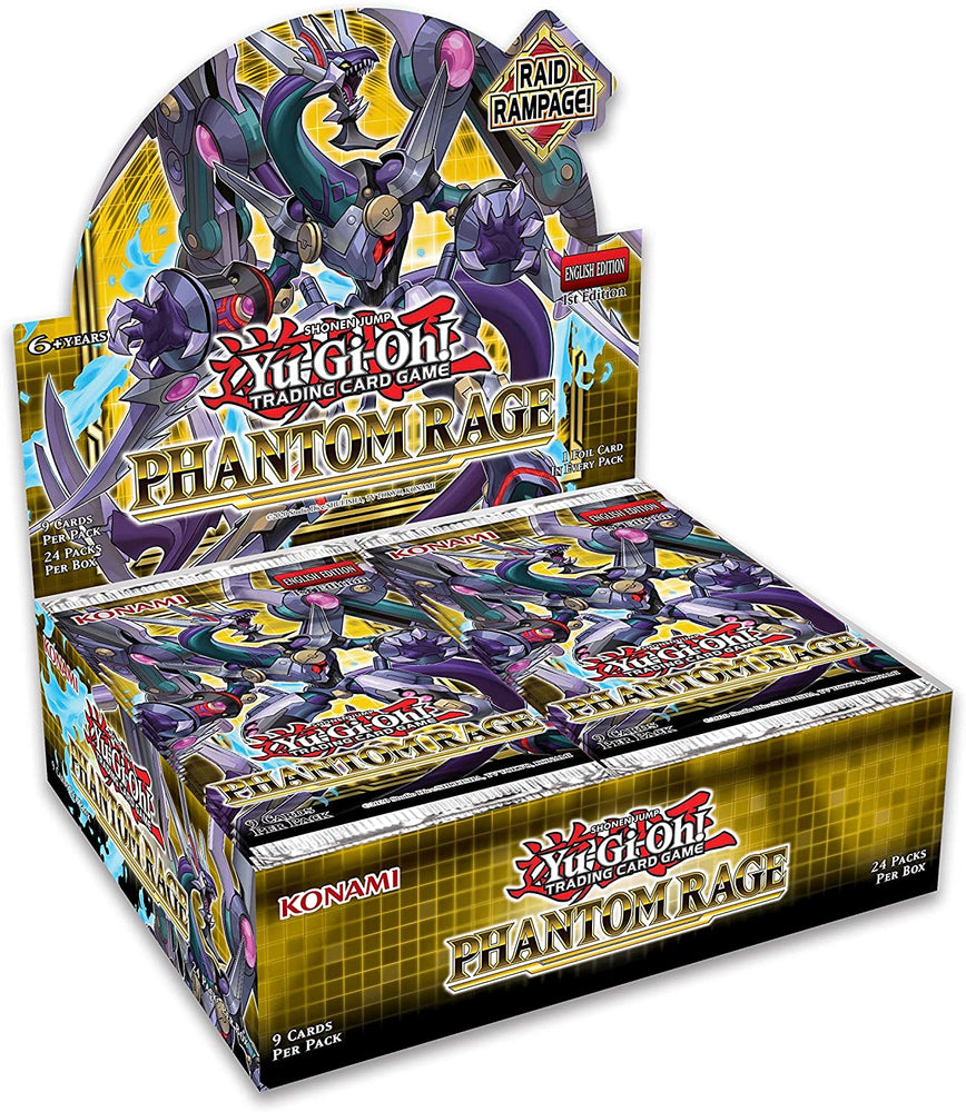 Yu-Gi-Oh! Trading Card Game: Phantom Rage Booster Box (ONLINE ORDER ONLY)