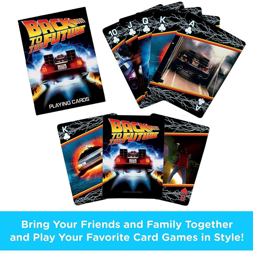 Aquarius Back to the Future Playing Cards (ONLINE ORDER ONLY)