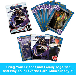 Aquarius Playing Cards: Marvel - Avengers Thanos (ONLINE ORDER ONLY)