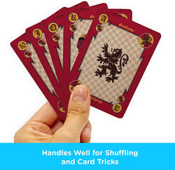 Aquarius Playing Cards: Harry Potter - House Crests (ONLINE ORDER ONLY)
