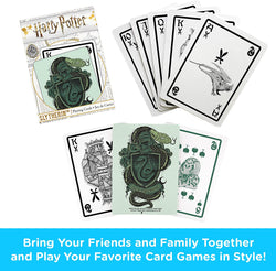 Aquarius Playing Cards: Harry Potter - Slytherin (ONLINE ORDER ONLY)