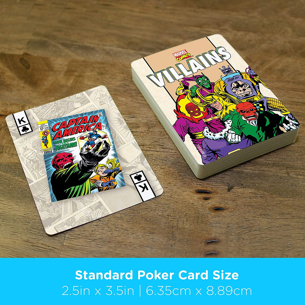 Aquarius Playing Cards: Marvel - Villians Retro (ONLINE ORDER ONLY)