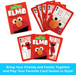 Aquarius Playing Cards: Sesame Street - Elmo (ONLINE ORDER ONLY)