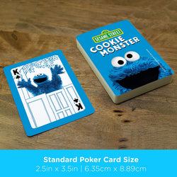 Aquarius Playing Cards: Sesame Street - Cookie Monster (ONLINE ORDER ONLY)