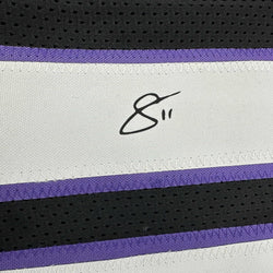 Framed Facsimile Autographed DeMar DeRozan 35x39 Sacramento Black Reprint Laser Auto Basketball Jersey (ONLINE ORDER ONLY)