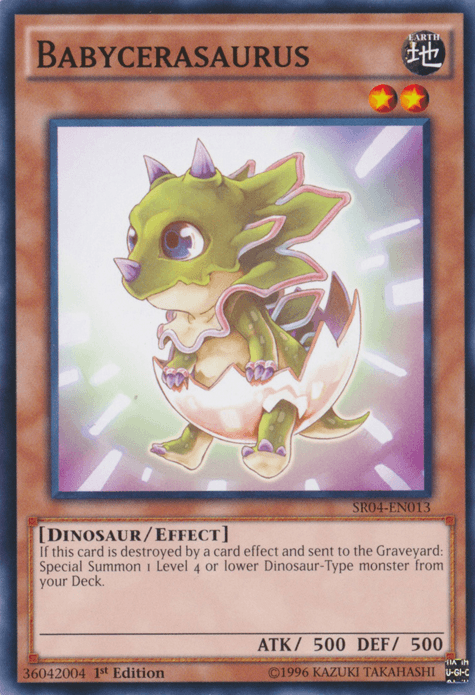 Babycerasaurus [SR04-EN013] Common (ONLINE ORDER ONLY)