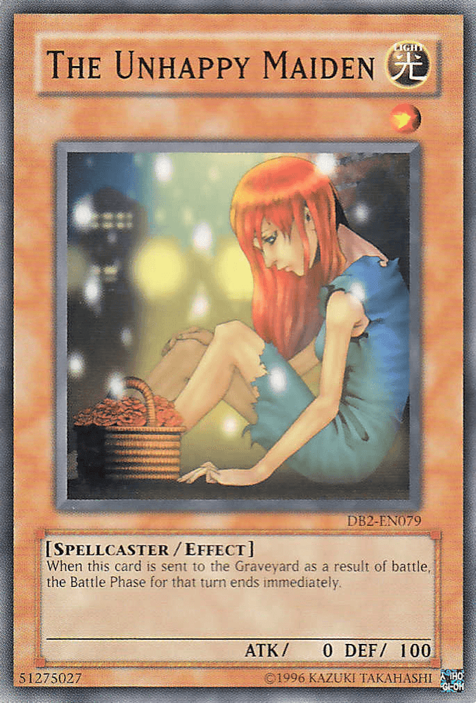 The Unhappy Maiden [DB2-EN079] Common (ONLINE ORDER ONLY)