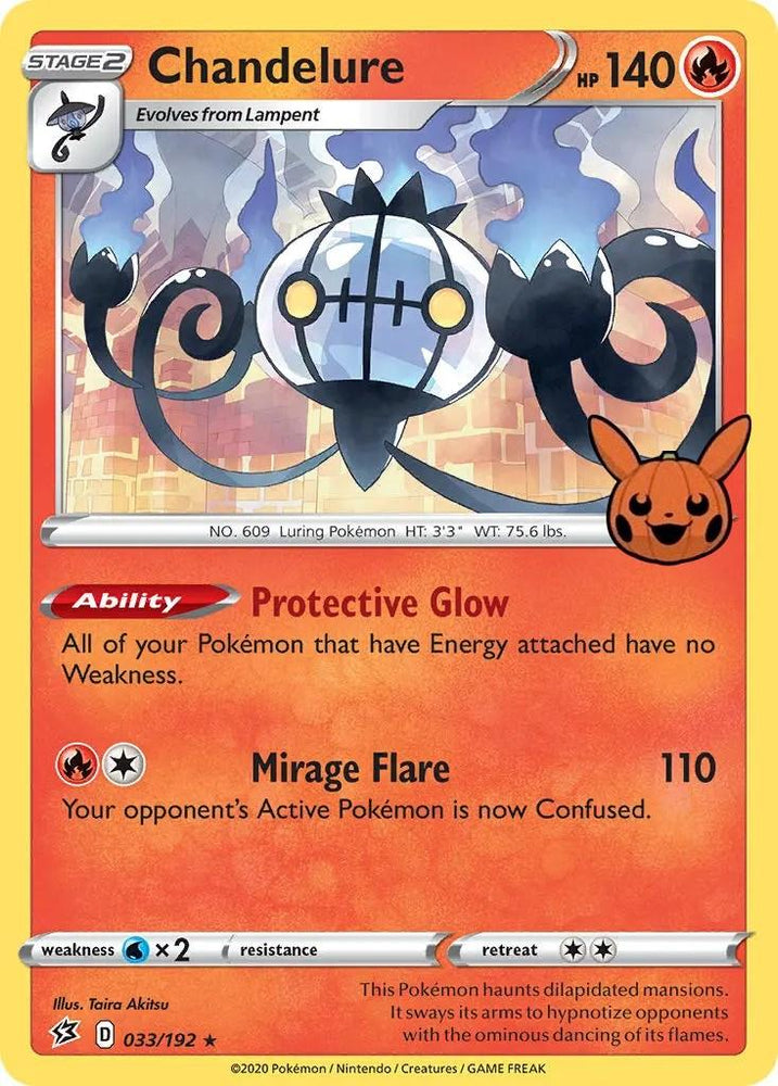 Chandelure (033/192) [Trick or Trade] (Online Only)