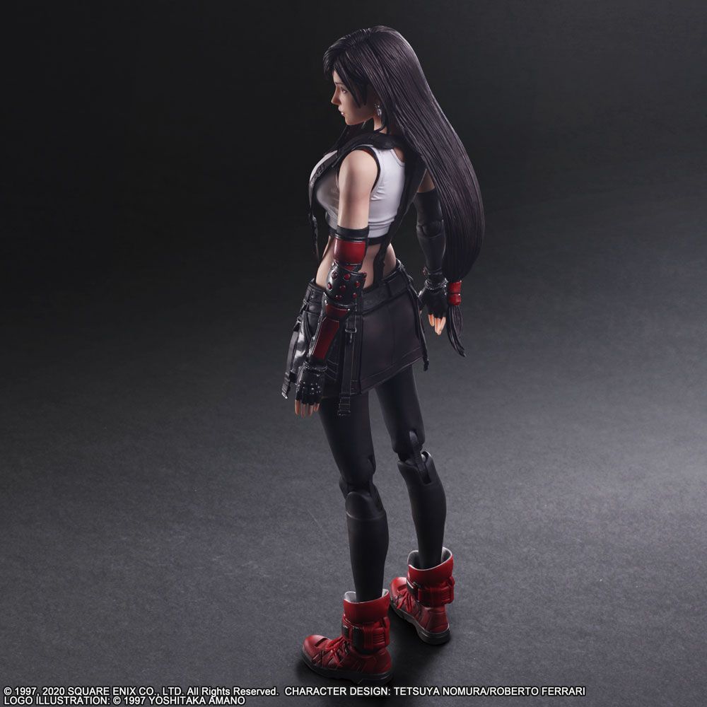 SQUARE ENIX: FINAL FANTASY® VII REMAKE PLAY ARTS -KAI- ™ - Tifa Lockhart Action Figure (ONLINE ORDER ONLY)