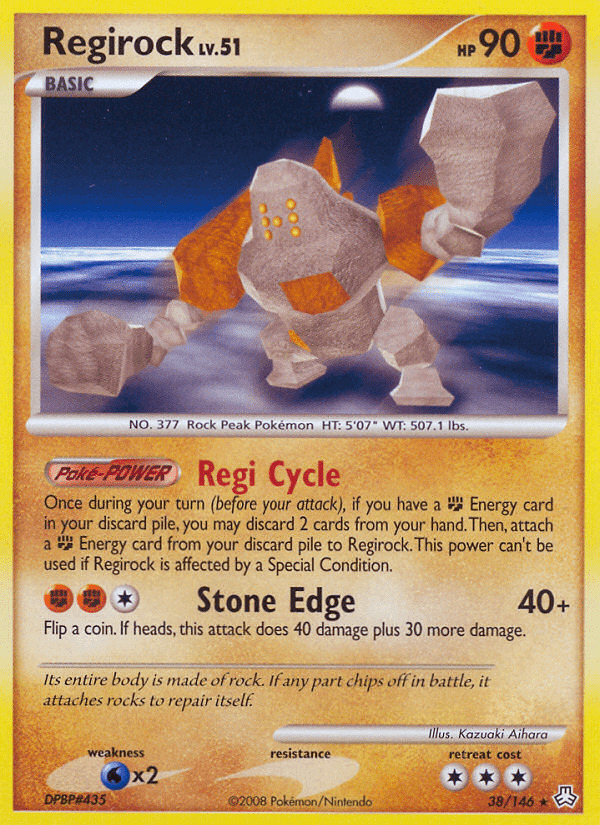 Regirock (38/146) [Diamond & Pearl: Legends Awakened] (Online Only)