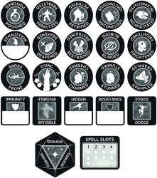 D&D: Rogue Token Set (ONLINE ORDER ONLY)