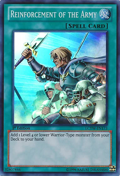 Reinforcement of the Army [LCYW-EN173] Super Rare