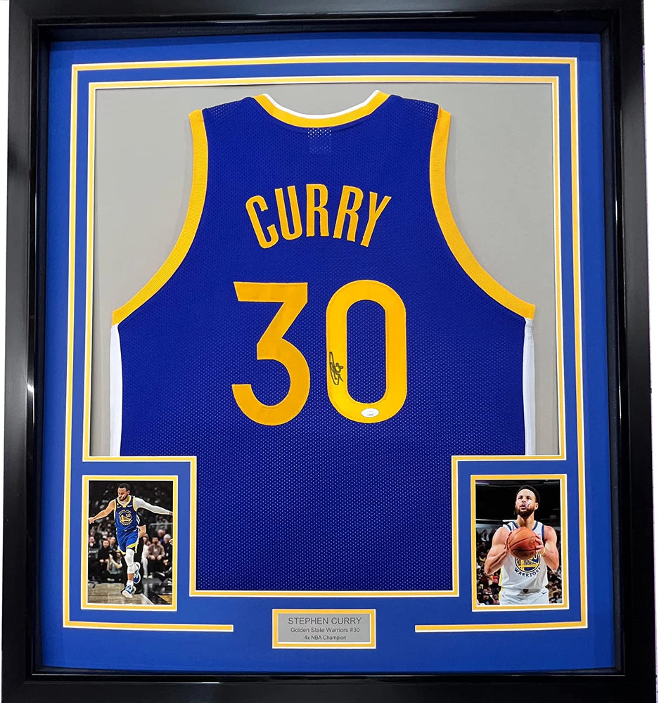 Framed Custom Frame Your Jersey 35x39 Professionally Framed & Matted Deluxe Framing with Photos Jersey Free Shipping (ONLINE ORDER ONLY)