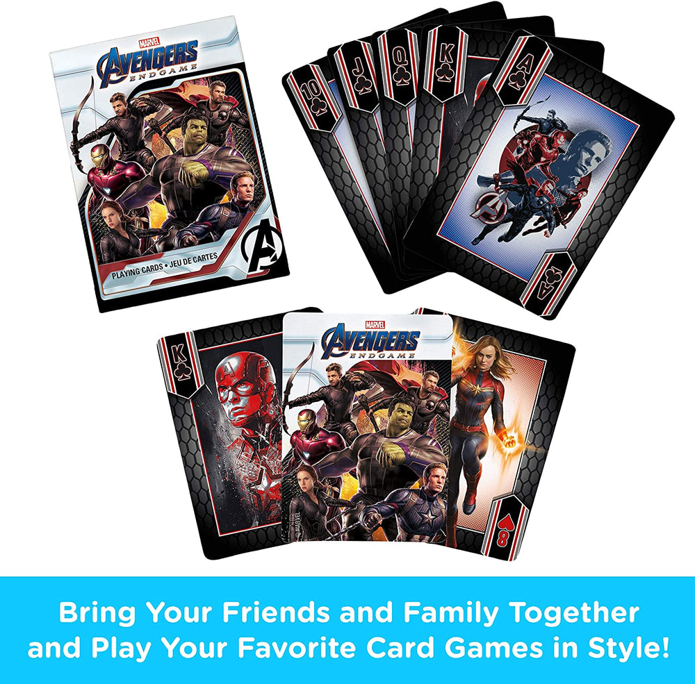 Aquarius Playing Cards: Marvel - Avengers End Game (ONLINE ORDER ONLY)